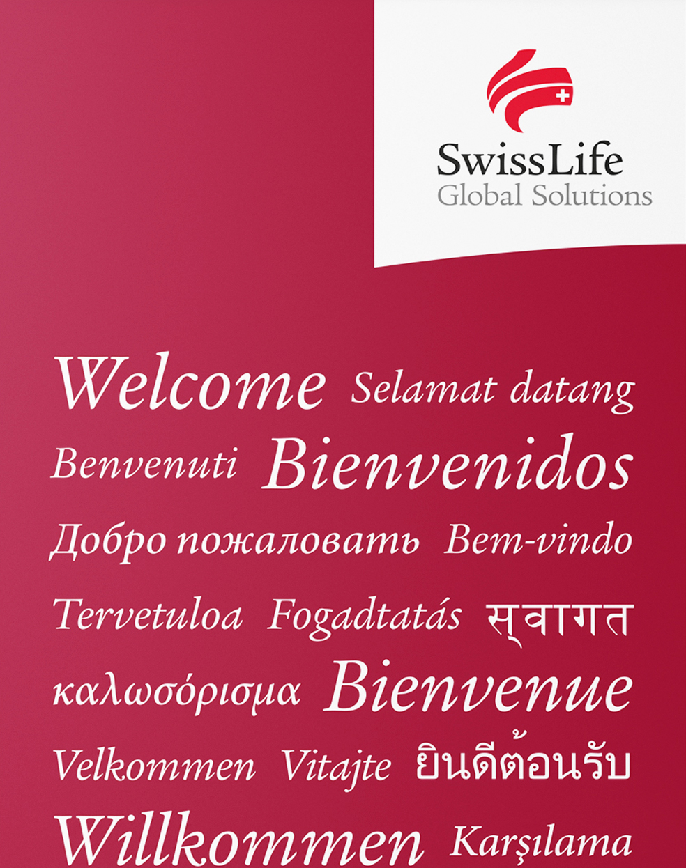 Swiss Life Global Solutions – Roll-Up Display