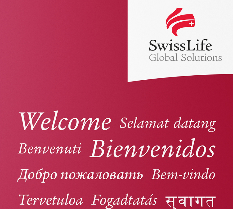 Swiss Life Global Solutions – Roll-Up Display